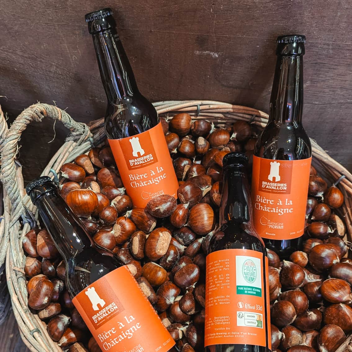 Bière à la châtaigne - Brasseries d'Avallon