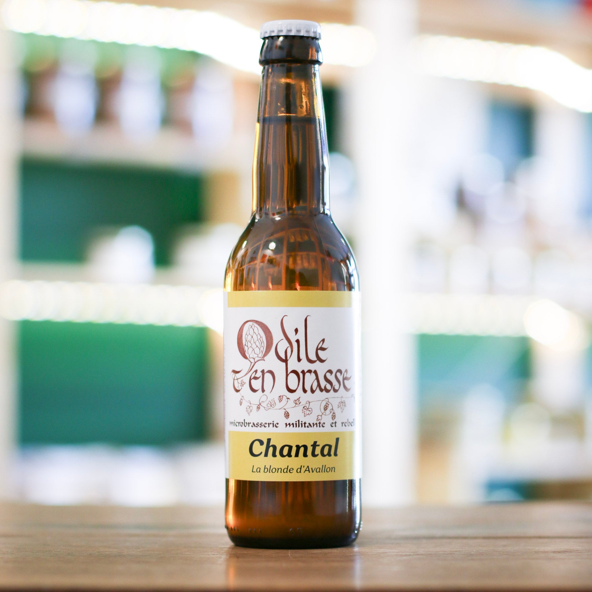 Chantal - Bière blonde - Odile t'embrasse