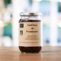 Confiture artisanale de Framboises bio - sans pépins (380g)