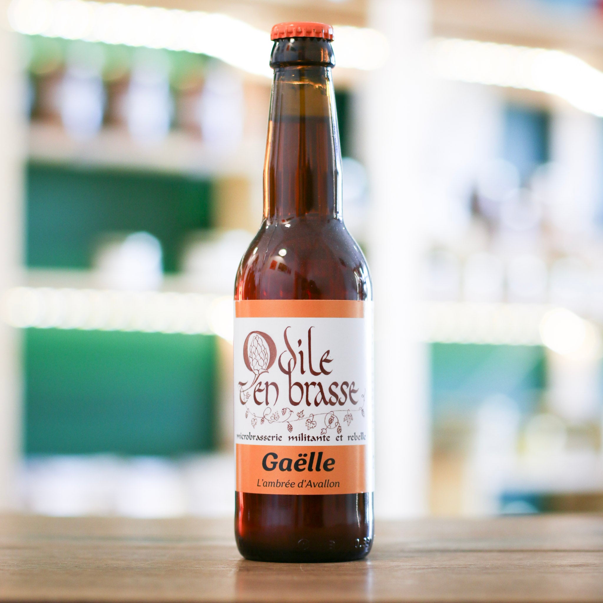 Gaëlle - Bière ambrée - Odile t'embrasse