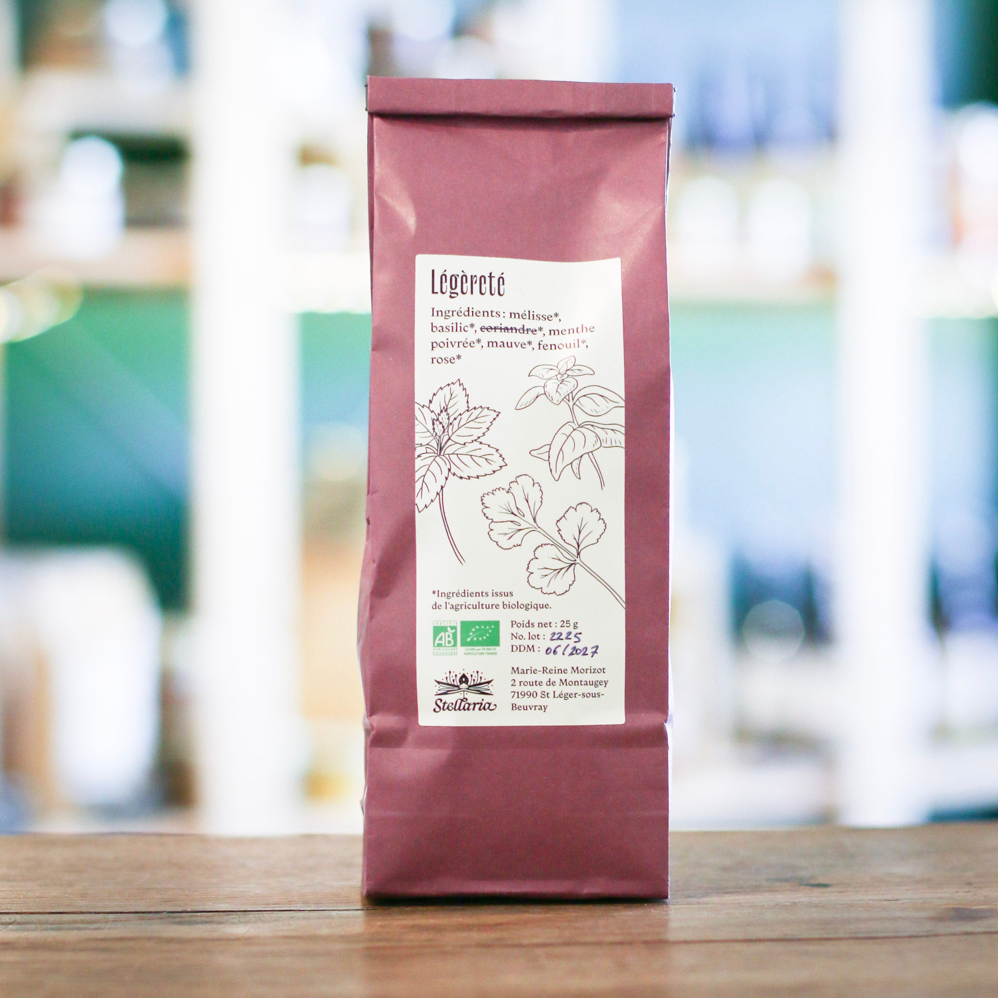 Légèreté  - Tisane bio (25g)