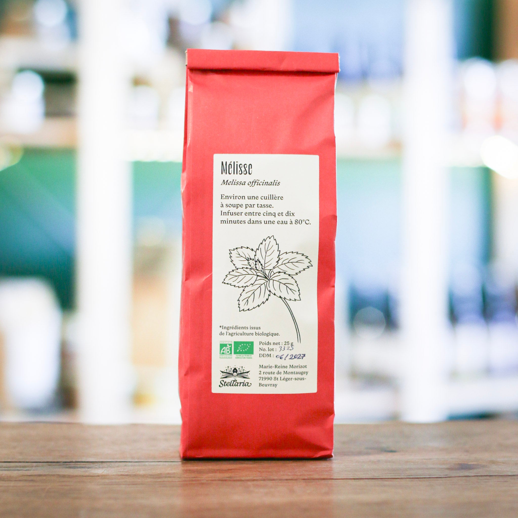 Mélisse- Tisane bio (25g)