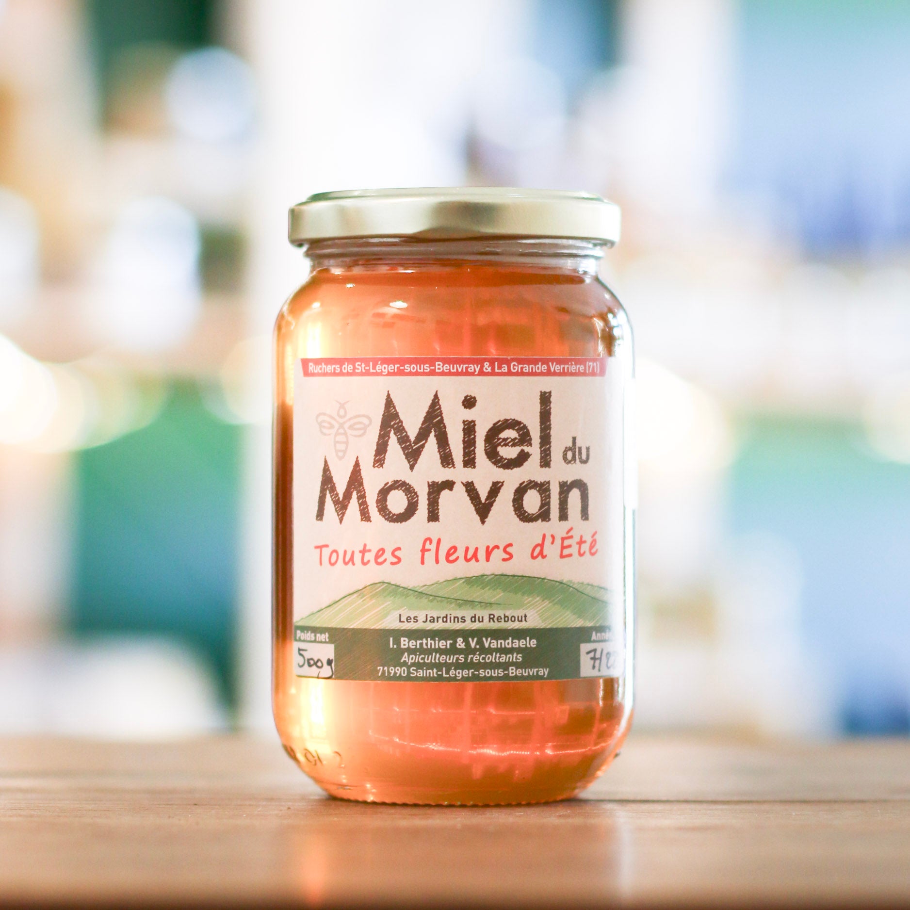 Miel de Fleurs d’Été Bio du Morvan – Récolte artisanale (250 g, 500 g ou 1 kg)