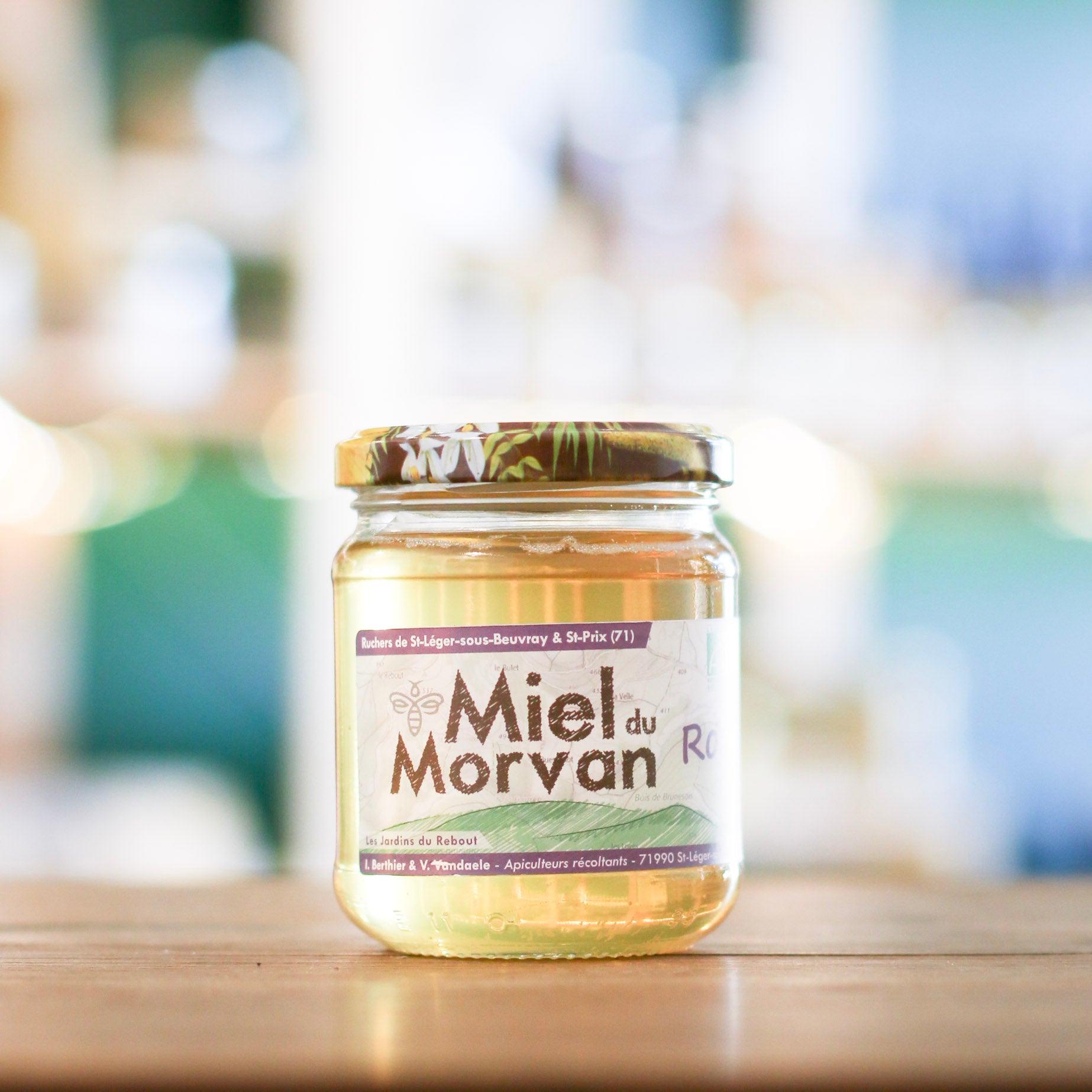 Miel de Ronce Bio du Morvan – Récolte artisanale (250 g, 500 g ou 1 kg)