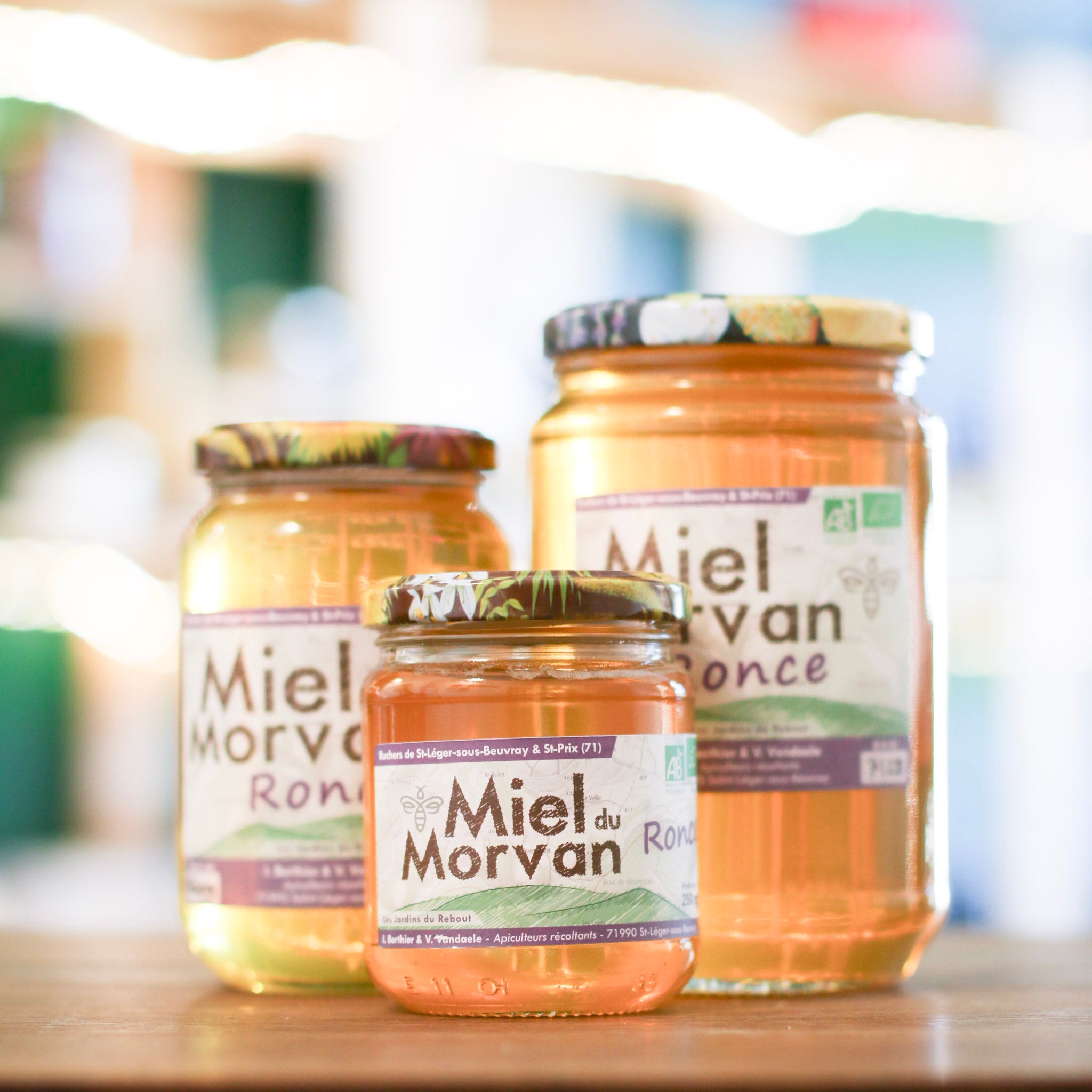 Miel de Ronce Bio du Morvan – Récolte artisanale (250 g, 500 g ou 1 kg)