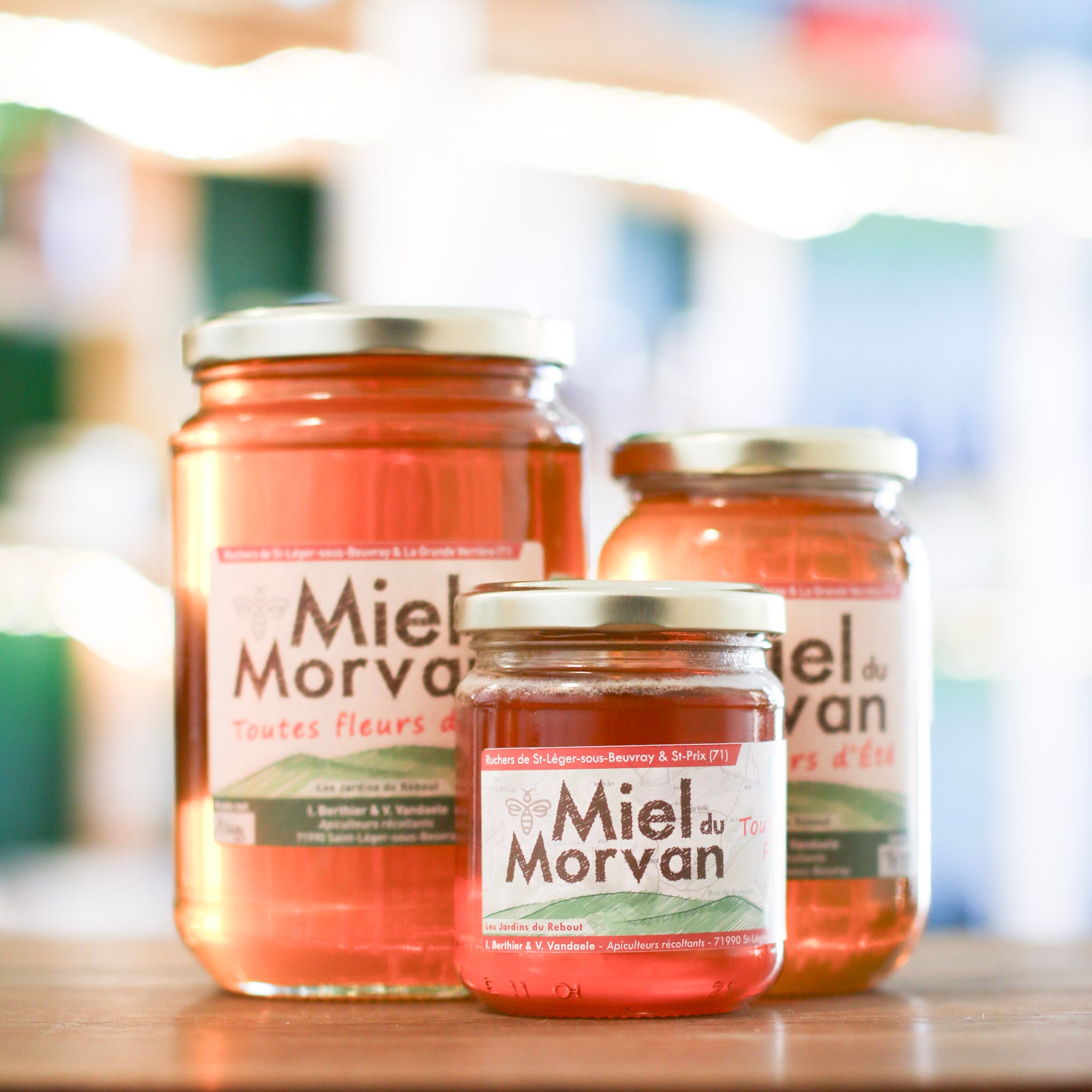 Miel de Fleurs d’Été Bio du Morvan – Récolte artisanale (250 g, 500 g ou 1 kg)