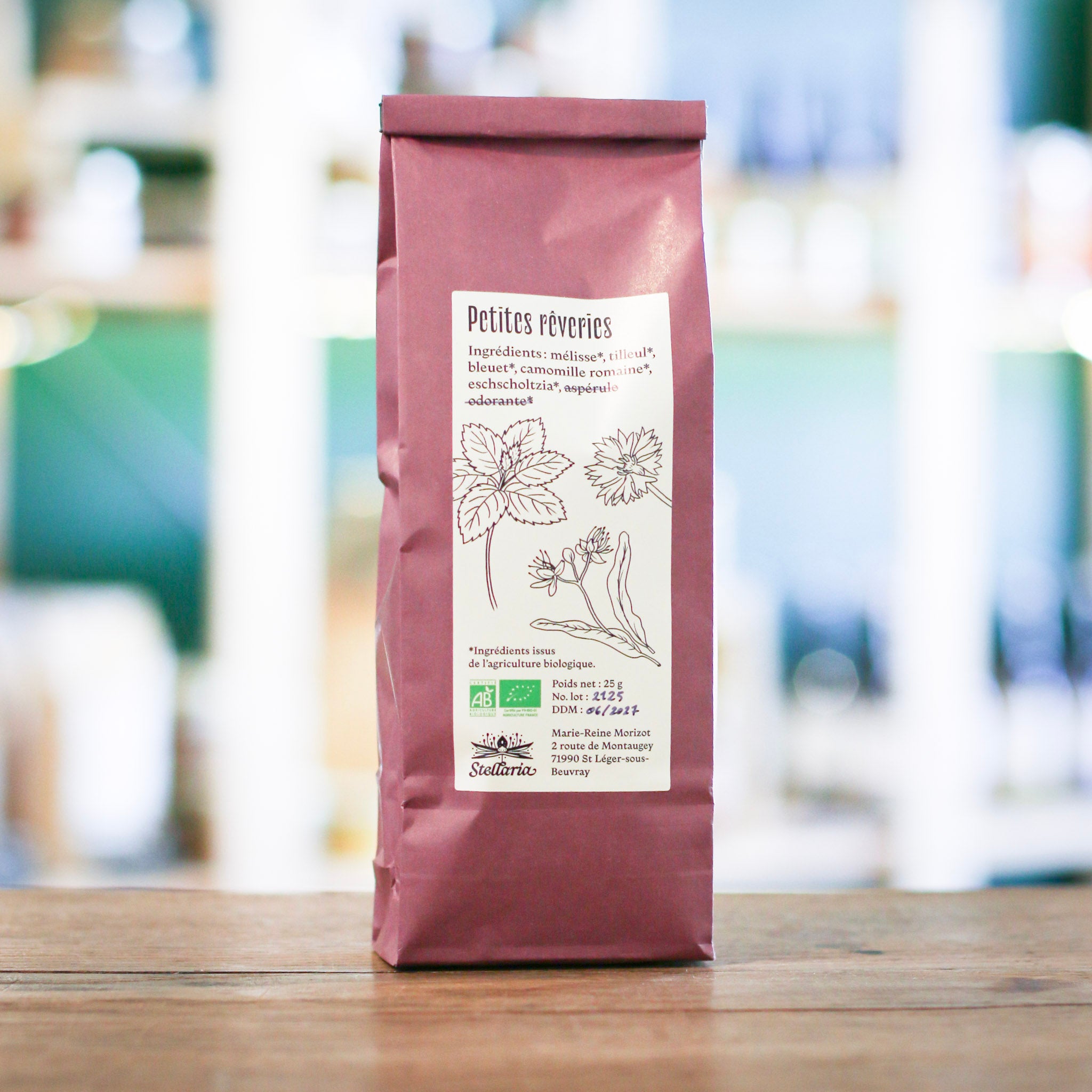 Petites rêveries - Tisane bio (25g)