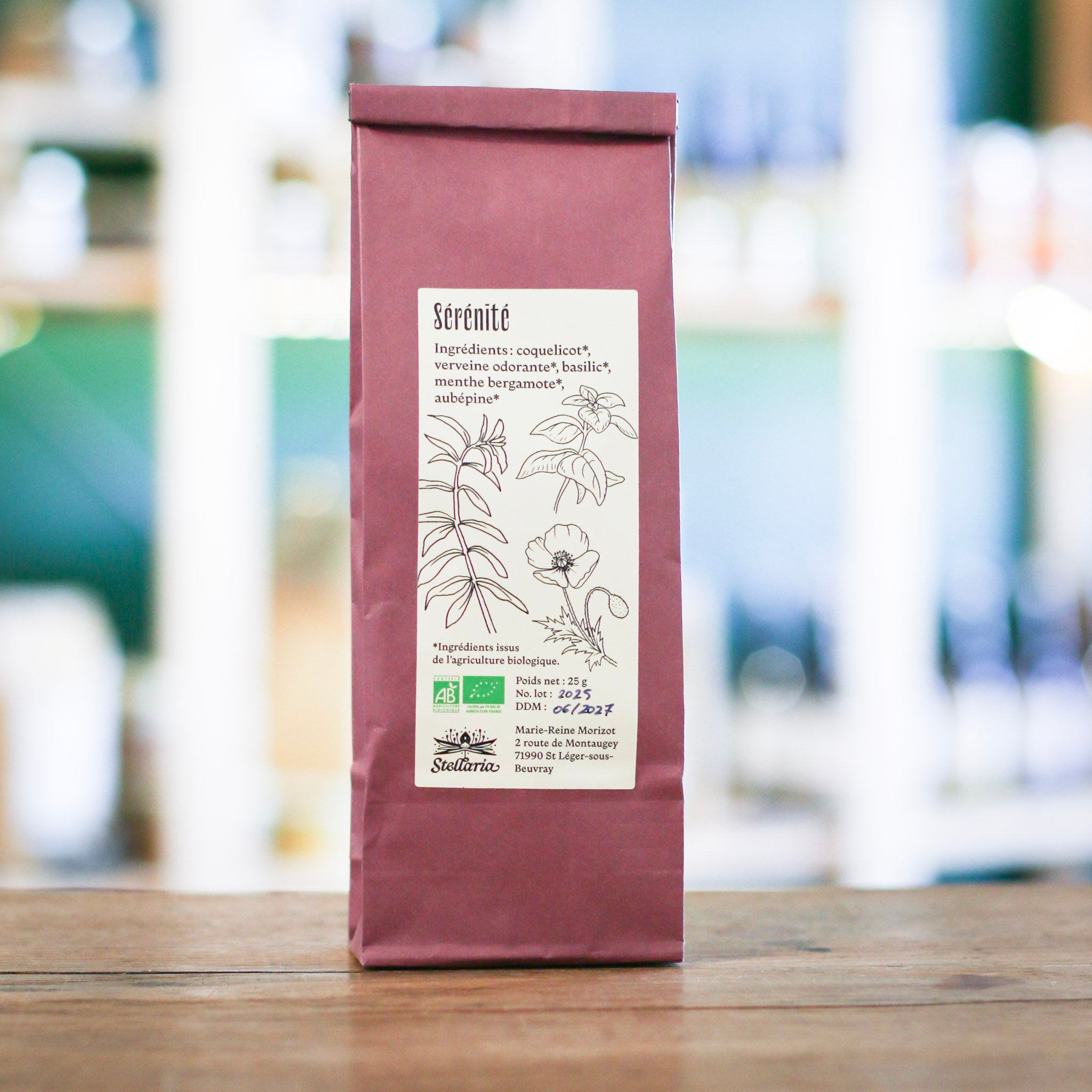 Sérénité  - Tisane bio (25g)