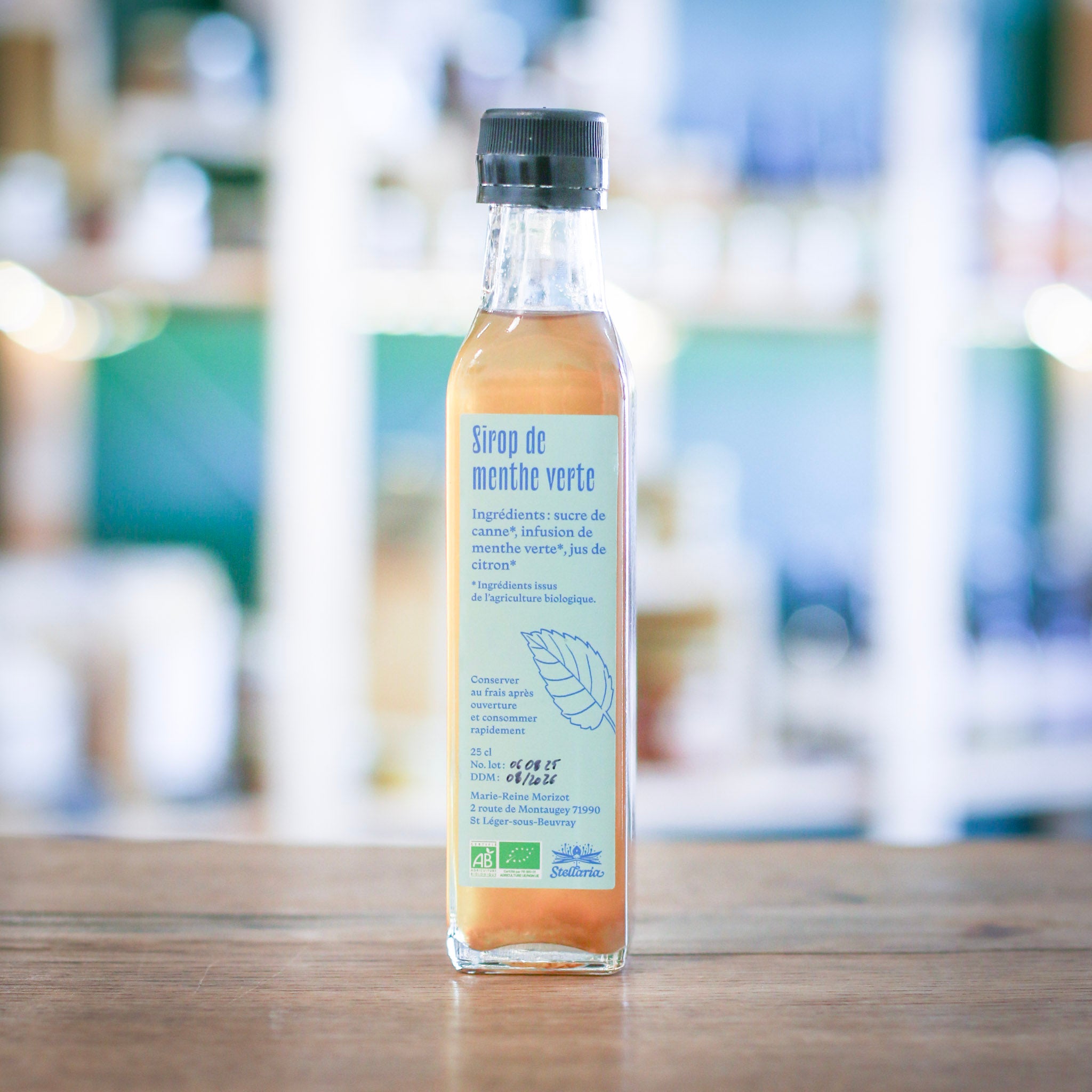 Sirop de Menthe verte - 25cl