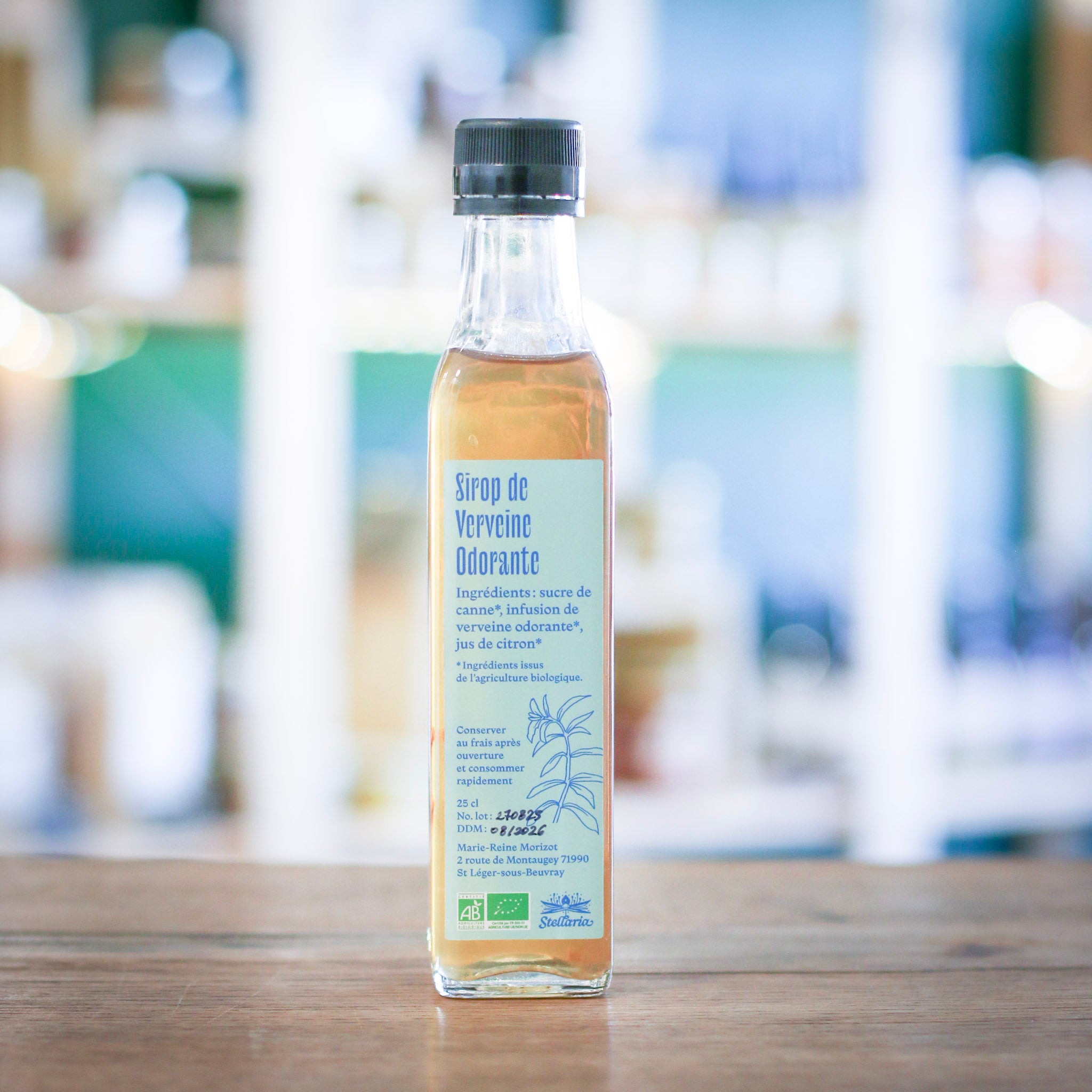 Sirop de Verveine odorante - 25cl